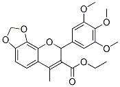 CAS#: 116409-03-1, Ethyl 6-Methyl-8-(3,4,5-Trimethoxyphenyl)-8H-Pyrano[5,6-g][1,3]Benzodioxole-7-Carboxylate