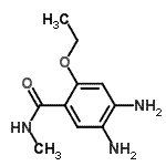 CAS#: 116448-89-6, 4,5-Diamino-2-Ethoxy-N-Methylbenzamide