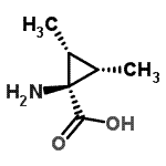 CAS 登录号：116498-01-2， (1R,2R,3S)-1-氨基-2,3-二甲基环丙烷羧酸