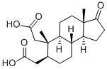 CAS#: 1165-38-4, 2-[7-(Carboxymethyl)-3a,6-Dimethyl-3-Oxo-1,2,4,5,5a,7,8,9,9a,9b-Decahydrobenzo[g]Inden-6-Yl]Acetic Acid