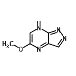 CAS#: 116527-53-8, 5-Methoxy-1H-Pyrazolo[3,4-b]Pyrazine