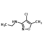 CAS#: 116545-14-3, 4-Chloro-N-Ethyl-5-Methyl-1,2-Oxazol-3-Amine