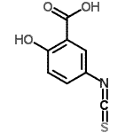 CAS#: 116569-31-4, 2-Hydroxy-5-Isothiocyanato-Benzoic Acid