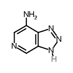 CAS#: 116599-51-0, 3H-[1,2,3]Triazolo[4,5-c]Pyridin-7-Amine