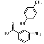 CAS 登录号：116702-65-9， 3-氨基-2-[(4-甲基苯基)氨基]苯甲酸