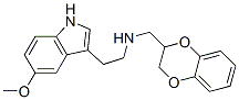 CAS#: 116729-30-7, N-((2,3-Dihydro-1,4-Benzodioxin-2-Yl)Methyl)-5-Methoxy-1H-Indole-3-Ethanamine