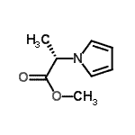 CAS#: 116763-06-5, Methyl (2S)-2-(1H-Pyrrol-1-Yl)Propanoate