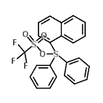 CAS#: 116808-69-6, 1-Naphthyl Diphenylsulfonium Triflate