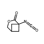 CAS#: 116823-33-7, 1-Isocyanato-3-Oxabicyclo[3.1.1]Heptan-2-One