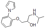 CAS 登录号:116861-00-8, 1-(丙-2-基氨基)-3-(2-吡咯-1-基苯氧基)丙-2-醇