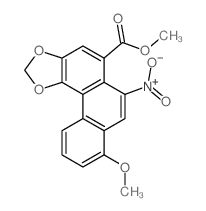 CAS#: 1169-60-4, Methyl 8-Methoxy-6-Nitronaphtho[2,1-g][1,3]Benzodioxole-5-Carboxylate
