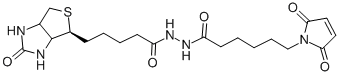 CAS#: 116919-18-7, N-Biotinoyl-N'-(maleimidohexanoyl)hydrazine