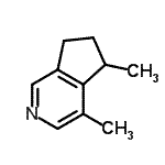 CAS#: 116963-96-3, 4,5-Dimethyl-6,7-Dihydro-5H-Cyclopenta[c]Pyridine
