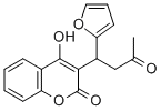 CAS 登录号：117-52-2， 3-[1-(2-呋喃基)-3-氧代丁基]-4-羟基-2H-1-苯并吡喃-2-酮