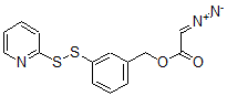 CAS 登录号:117141-31-8, 3-(2'-吡啶基二硫代)苄基重氮基乙酸酯