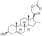 CAS#: 1173-09-7, [2-[(3S,8S,9S,10R,13S,14S,16R,17S)-3-Hydroxy-10,13,16-Trimethyl-2,3,4,7,8,9,11,12,14,15,16,17-Dodecahydro-1H-Cyclopenta[a]Phenanthren-17-Yl]-2-Oxoethyl] Acetate