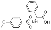 CAS#: 117309-46-3, 2-([(4-Methoxyphenyl)Sulfonyl]Amino)-2-Phenylacetic Acid