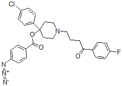 CAS 登录号:117345-85-4, 氟哌啶醇4-叠氮基苯甲酸酯