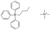 CAS 登录号：117522-01-7， 四甲基铵正丁基三苯基硼酸盐