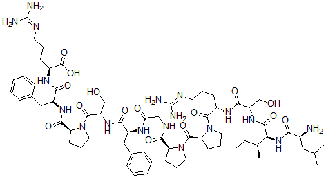 CAS 登录号：117525-89-0， 亮氨酰-异亮氨酰-丝氨酰-血管舒缓激肽