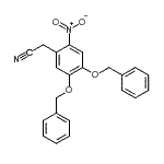 CAS#: 117568-27-1, [4,5-Bis(Benzyloxy)-2-Nitrophenyl]Acetonitrile