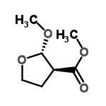 CAS 登录号：117632-35-6， 甲基(2S,3S)-2-甲氧基四氢-3-呋喃羧酸酯