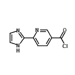 CAS#: 117668-37-8, 6-(1H-Imidazol-2-Yl)Nicotinoyl Chloride
