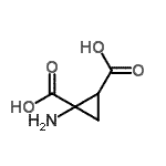 CAS#: 117668-42-5, 1-Amino-1,2-Cyclopropanedicarboxylic Acid