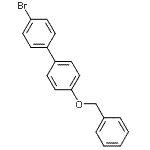 CAS 登录号：117692-99-6， 4-(苄氧基)-4'-溴联苯