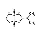CAS 登录号：117707-20-7， (2S,3aS,6aR)-2-异丙基六氢呋喃并[2,3-b]呋喃