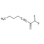 CAS#: 117710-73-3, 1,1-Difluoro-3-Octyn-2-One