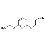 CAS 登录号：117765-00-1， 2-乙氧基-6-(丙基硫基)吡啶