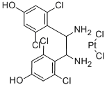CAS 登录号:117773-99-6, (1,2-二(2,6-二氯-4-羟基苯基)乙二胺)二氯铂(II)