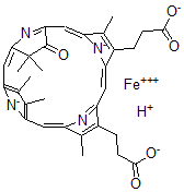 CAS 登录号：117828-52-1， Ferric Oxochlorin