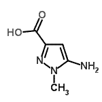CAS#: 117860-53-4, 5-Amino-1-Methyl-1H-Pyrazole-3-Carboxylic Acid