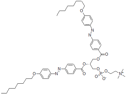 CAS#: 117894-50-5, Bis(4'-N-Octanoxyazobenzene-4-Carboxyl)Phosphatidylcholine