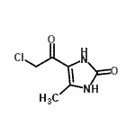 CAS 登录号：118097-30-6， 4-(氯乙酰基)-5-甲基-1,3-二氢-2H-咪唑-2-酮