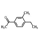 CAS 登录号：118097-50-0， 1-(4-乙基-3-甲基苯基)乙酮