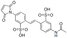CAS#: 118121-38-3, 2-[(E)-2-(4-Acetamido-2-Sulfophenyl)Ethenyl]-5-(2,5-Dioxopyrrol-1-Yl)Benzenesulfonic Acid