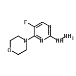 CAS#: 118121-89-4, 4-(5-Fluoro-2-Hydrazino-4-Pyrimidinyl)Morpholine