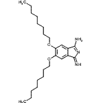 CAS 登录号:118156-18-6, (1Z)-1-亚氨基-5,6-二(辛基氧基)-1H-异吲哚-3-胺