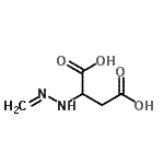 CAS#: 118186-92-8, 2-(2-Methylenehydrazino)Succinic Acid