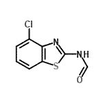 CAS#: 118221-26-4, N-(4-Chloro-1,3-Benzothiazol-2-Yl)Formamide