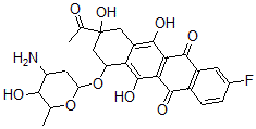 CAS#: 118243-76-8, 2-Fluoro-4-Demethoxydaunomycin