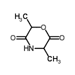 CAS 登录号：118363-62-5， 3,6-二甲基-2,5-吗啉二酮