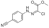 CAS 登录号：118429-11-1， 2-氯-2-[2-(4-氰基苯基)亚肼基]-乙酸甲酯