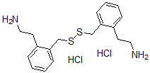 CAS 登录号：118433-74-2， 2-[2-[[2-(2-氨基乙基)苯基]甲基二硫基甲基]苯基]乙胺二盐酸盐