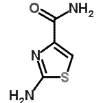 CAS#: 118452-02-1, 2-Amino-1,3-Thiazole-4-Carboxamide