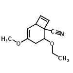 CAS#: 118491-95-5, 2-Ethoxy-4-Methoxybicyclo[4.2.0]Octa-4,7-Diene-1-Carbonitrile