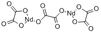 CAS 登录号：1186-50-1， (mu-(乙二酸基))二(乙二酸基)二-钕